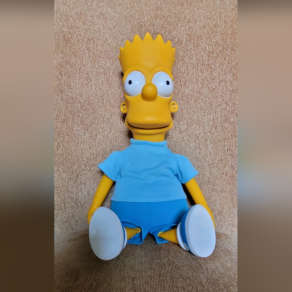 Vintage 1990 Talking Bart Simpson Doll